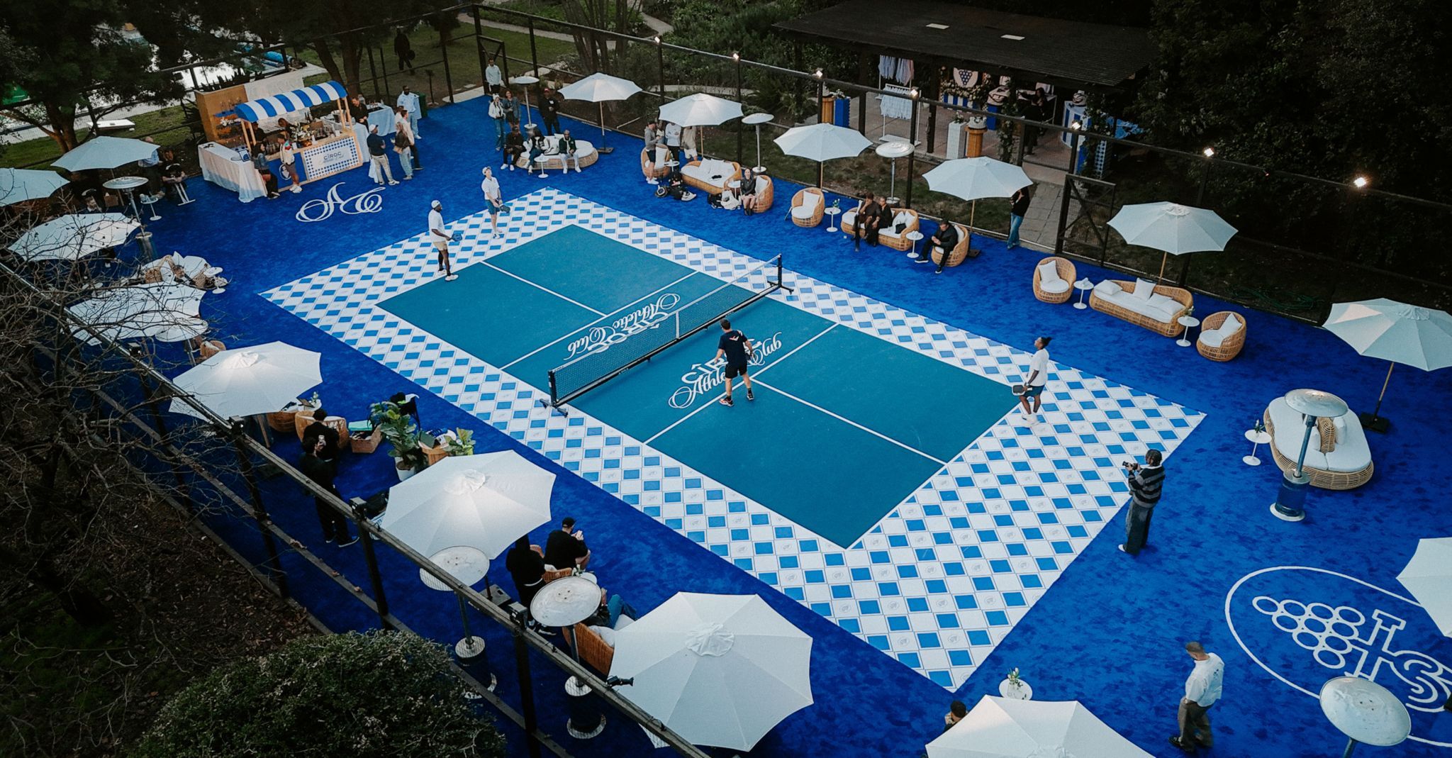 Custom pickleball court