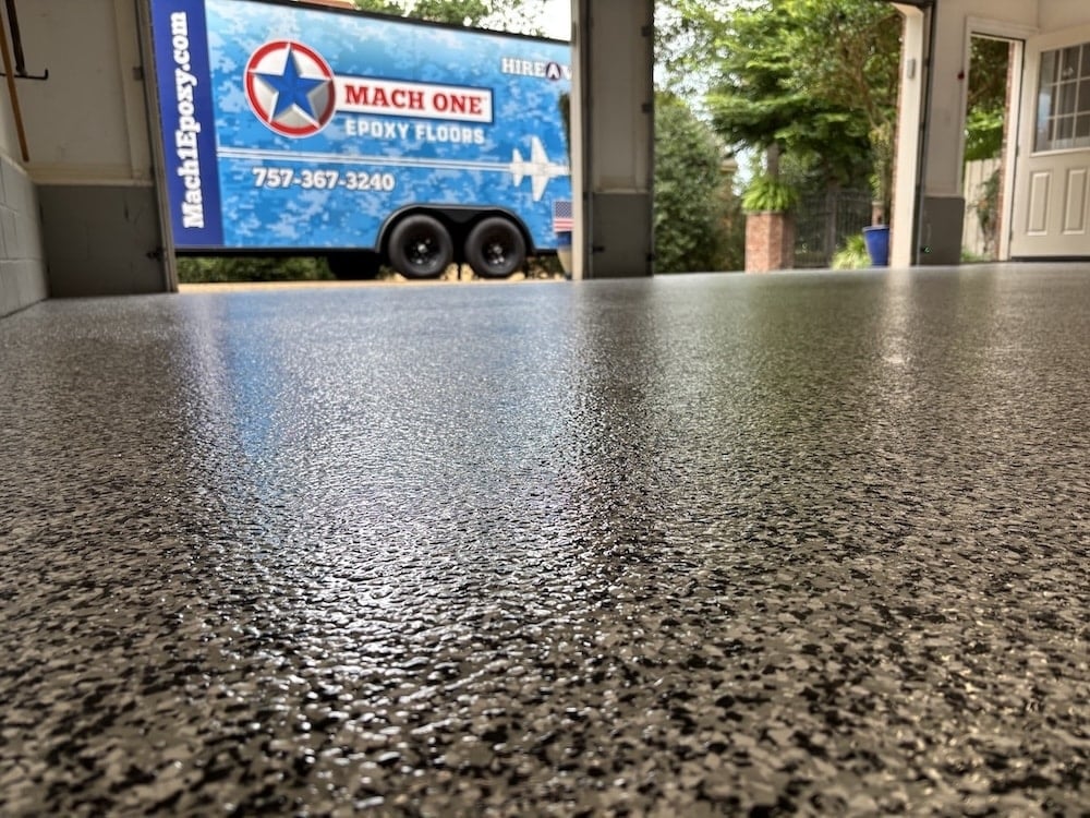 mach one trailer at garage installation